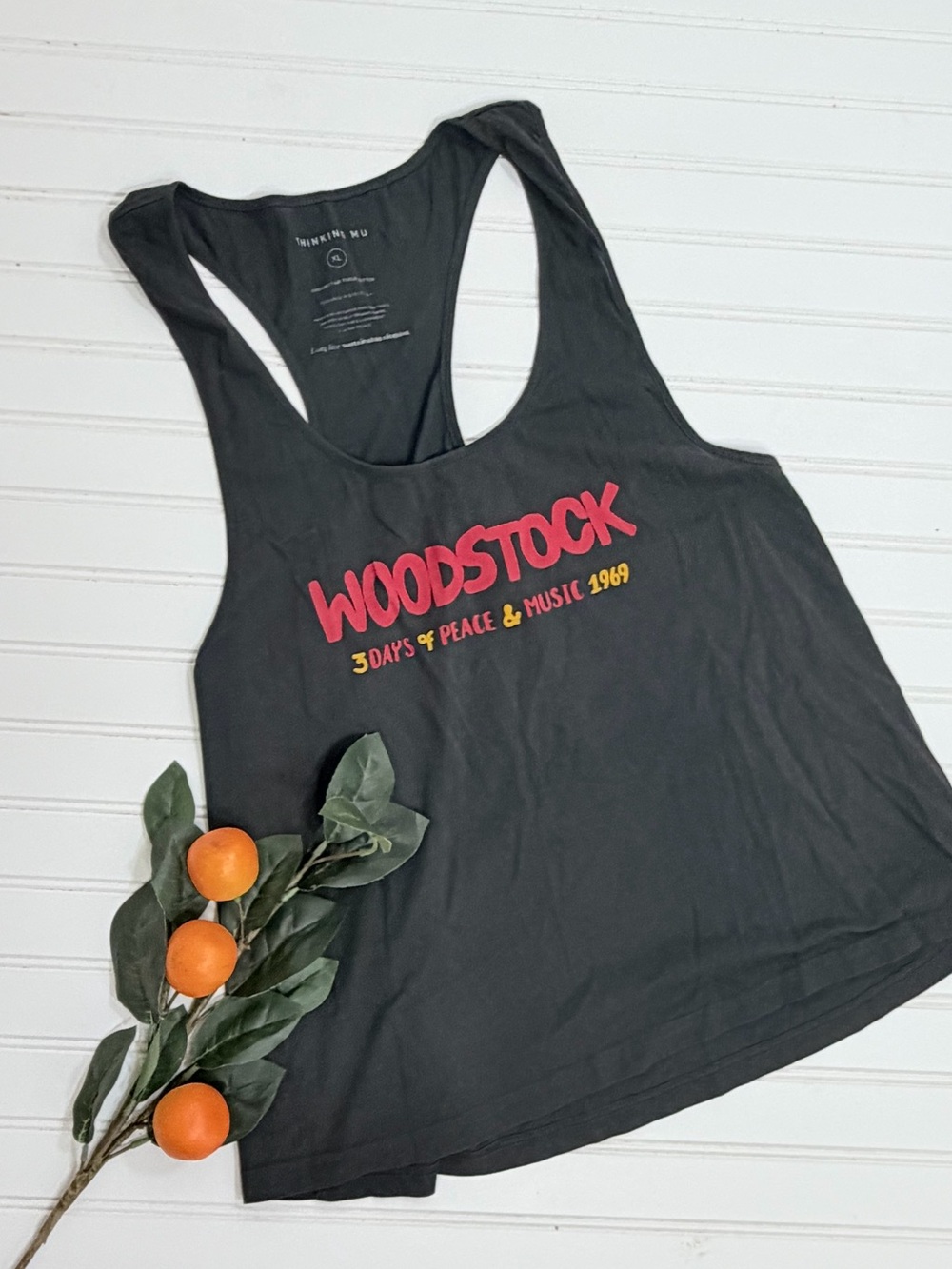 Thinking Mu Woodstock Organic Cotton Muscle Tank